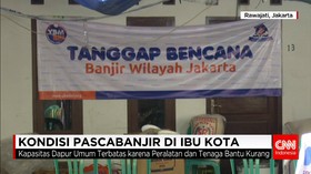 Kondisi Setelah Banjir Jakarta