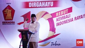 Prabowo: Gerindra Bukan Partai Milik Pribadi
