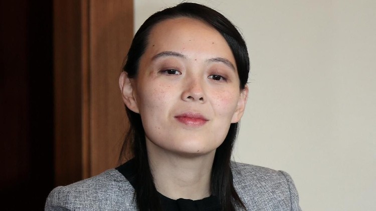 Kim Yo Jong, the sister of North Korea's leader Kim Jong Un, arrives for a banquet in Seoul, South Korea February 11, 2018.   Yonhap via REUTERS   ATTENTION EDITORS - THIS IMAGE HAS BEEN SUPPLIED BY A THIRD PARTY. SOUTH KOREA OUT. NO RESALES. NO ARCHIVE.