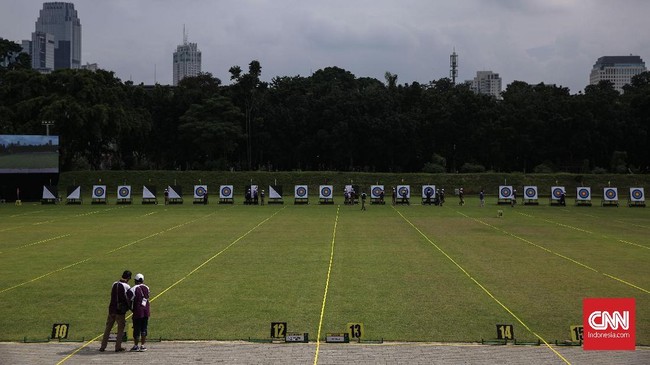 Venue olahraga panahan yang sudah direnovasi masih perlu diperbaiki sebelum Asian Games 2018 berlangsung demi kenyamanan atlet dan penonton.