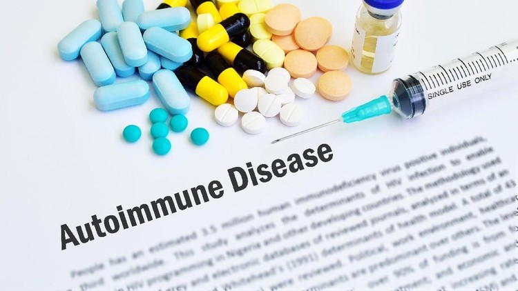 Drugs and syringe for autoimmune disease treatment