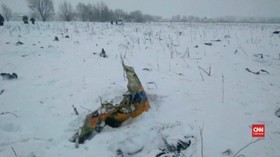 VIDEO: Kecelakaan Pesawat di Rusia Renggut 71 Nyawa