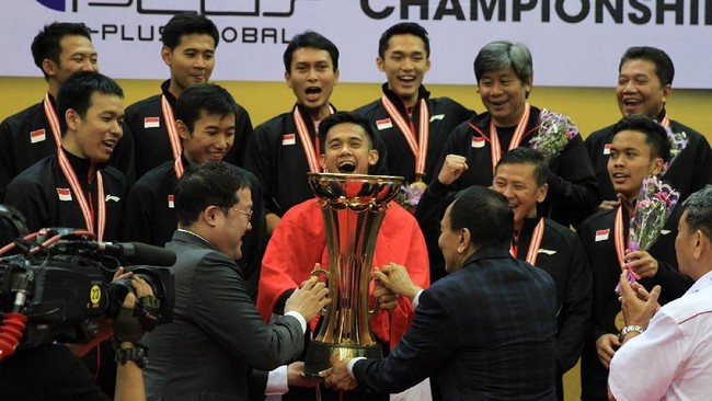 Tim bulutangkis putra Indonesia sukses jadi juara Kejuaraan Beregu Asia.Berikut fakta-fakta menariknya.