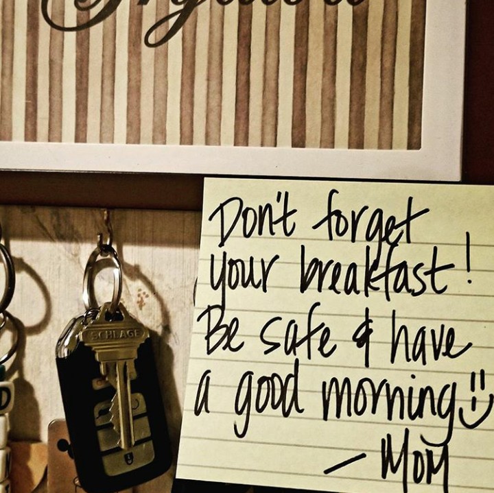 <p>Jangan lupa sarapan pagi ya.  (Foto: Instagram @danielle_grijalva)</p>