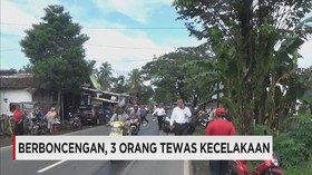 Berboncengan, 3 Orang Tewas Kecelakaan