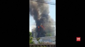 VIDEO: Gedung Pemerintahan Malaysia Terbakar