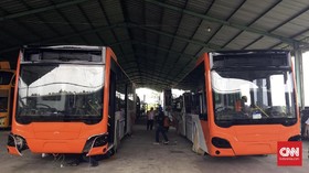 Transjakarta Siapkan 300 Bus 'Low Entry'