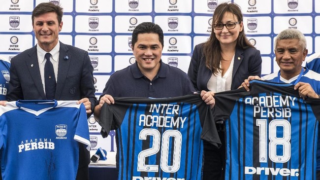 Menteri BUMN Erick Thohir menyampaikan ucapan selamat kepada klub sepak bola Inter Milan yang menjadi juara Liga Italia musim ini.