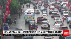 Kemacetan Rute Kampung Melayu - Tanang Abang