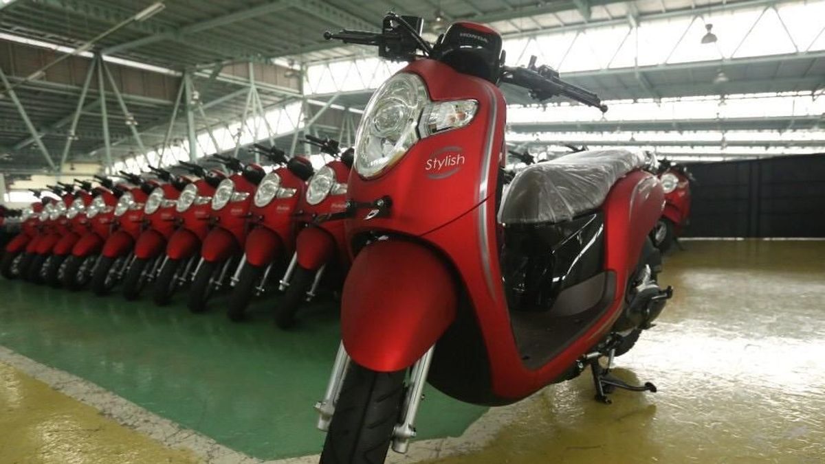 Honda Bakal Capai Produksi 100 Juta Motor di Indonesia Tahun Ini