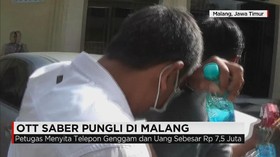 OTT Saber Pungli di Malang