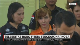 Selebritas Roro Fitria Terciduk Narkoba