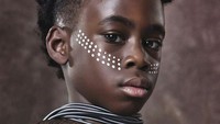 <p>Terakhir, si kecil ini berperan jadi W'Kabi sahabat Black Panther. Ia juga menjaba kepala keamanan perbatasan wilayah Wakanda. (Foto: Instagram @mzkaybebe)</p>