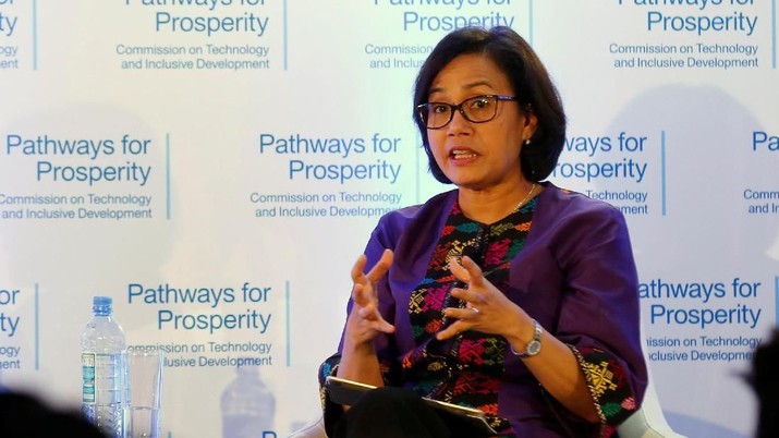 Sri Mulyani Indrawati Indonesian Finance Minister Sri Mulyani Indrawati gestures during a panel discussion in Nairobi, Kenya January 25, 2018. REUTERS/Thomas Mukoya