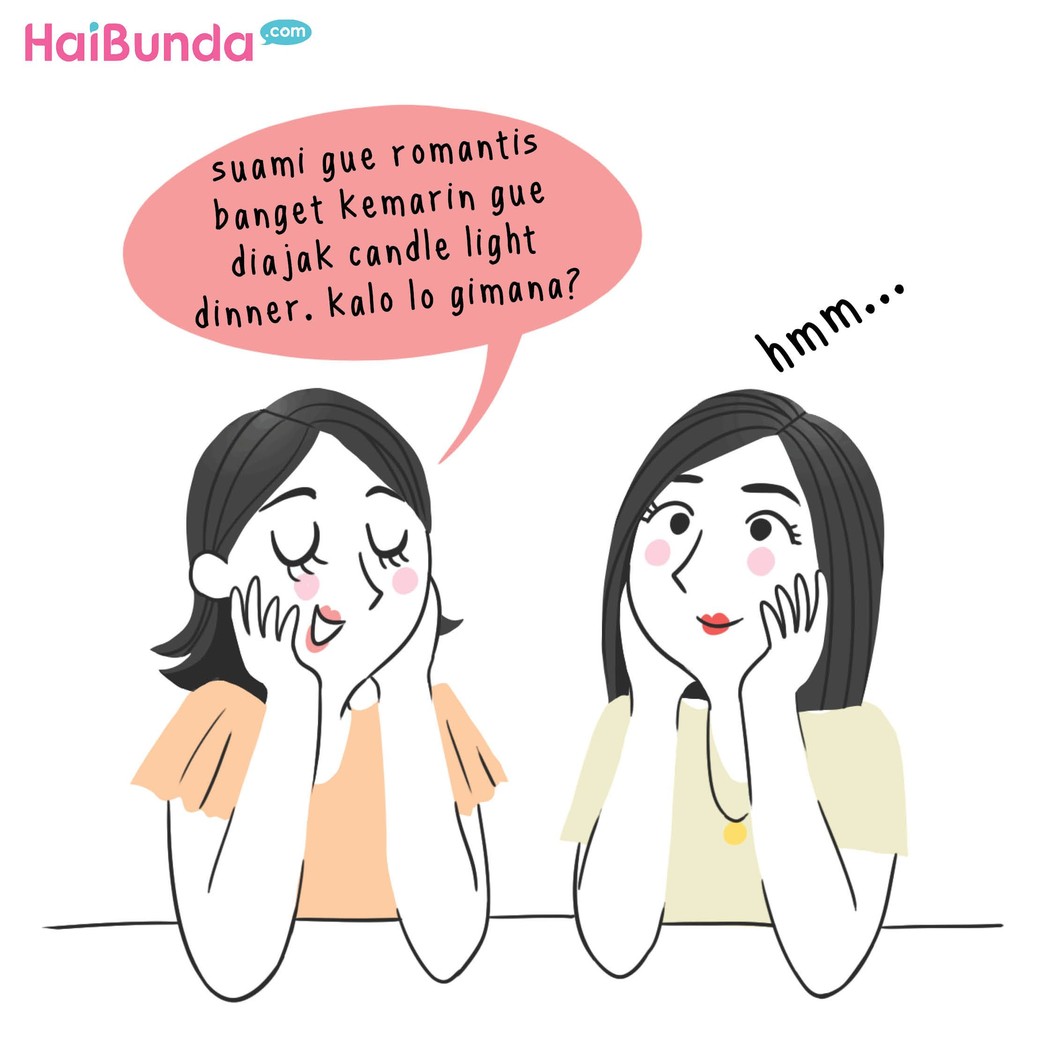 Di mata Bunda, suami termasuk orang yang romantis nggak? Atau kayak ayah di 'Komik Bunda' ini? Bagikan yuk, Bun, ceritanya di kolom komentar.
