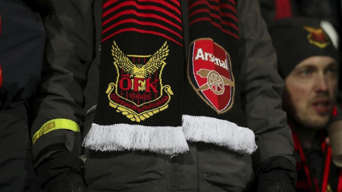 FOTO: Arsenal Menang Telak di Swedia