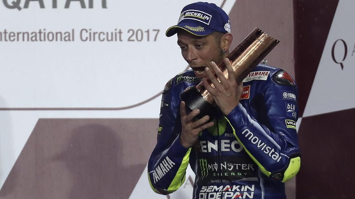 FOTO: Momen Terbaik Valentino Rossi Satu Tahun Terakhir