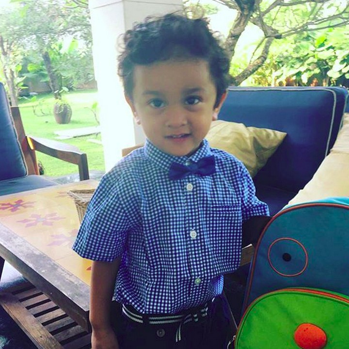 <p>Ini waktu Gali berumur 3 tahun. Imut dan bikin gemas. Ya kan, Bun? (Foto: Instagram/ @anandamikola27)</p>