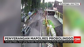 Polisi Tangkap Pelaku Penyerangan Mapolres Probolinggo
