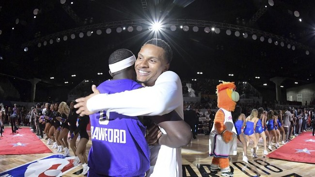 FOTO: Aksi Para Pesohor AS dalam NBA AllStar