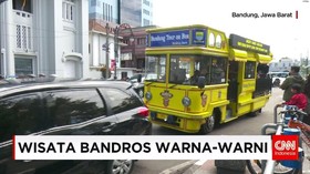 Bandros Siap Melayani Wisatawan Keliling Bandung