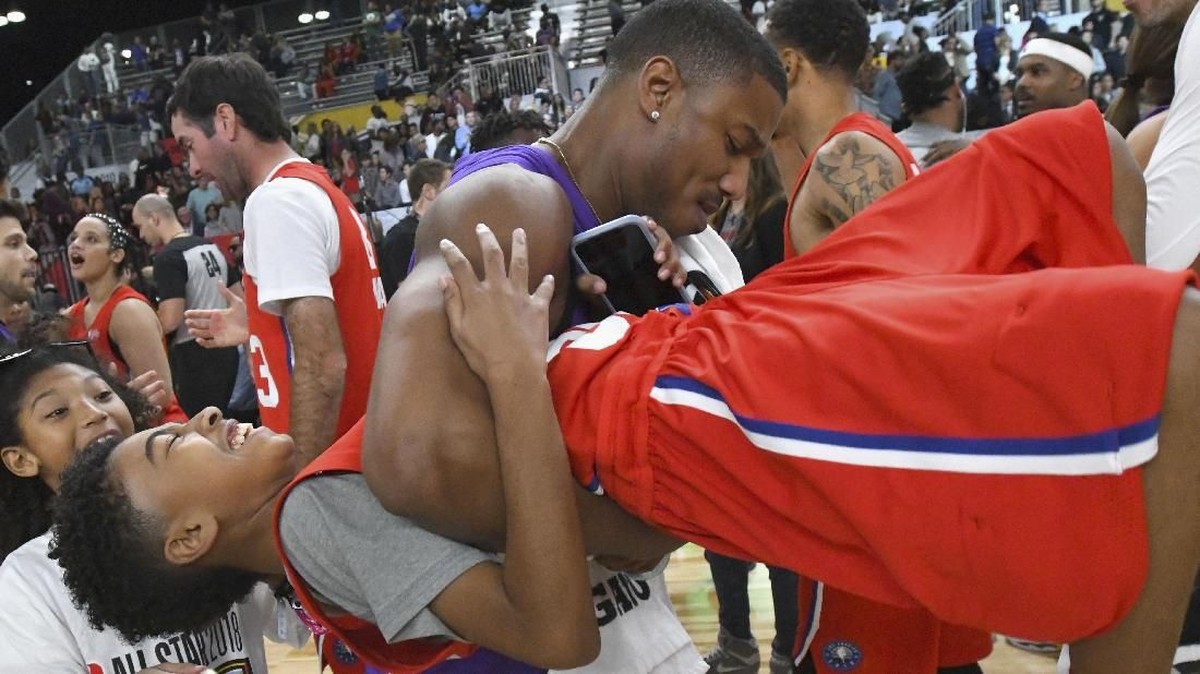 FOTO: Aksi Para Pesohor AS dalam NBA AllStar