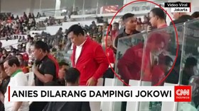 Final Piala Presiden, Anies Baswedan Dihadang Paspampres