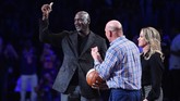 FOTO: Barisan Artis Dunia di NBA All Star 2018 Sejumlah artis ternama menikmati jalannya NBA All Star 2018 yang berlangsung di Staples Center, Los Angeles, Minggu (18/2).