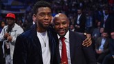 FOTO: Barisan Artis Dunia di NBA All Star 2018 Sejumlah artis ternama menikmati jalannya NBA All Star 2018 yang berlangsung di Staples Center, Los Angeles, Minggu (18/2).