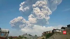VIDEO: Letusan Gunung Sinabung