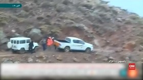 VIDEO:  Terjalnya Lokasi Kecelakaan Pesawat Iran