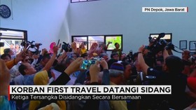 Korban First Travel Datangi Sidang