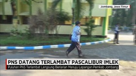 PNS Datang Terlambat Pascalibur Imlek