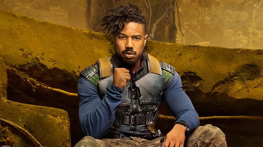 Marvel Studios BLACK PANTHER

Erik Killmonger (Michael B. Jordan)



Credit: Kwaku Alston/©Marvel Studios 2018