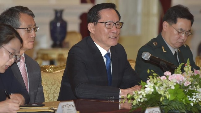 Korsel akan mengumumkan rencana terkait latihan militer bersama AS setelah gelaran Olimpiade Musim Dingin di Pyeongchang rampung, tepatnya sebelum April.