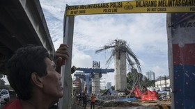 Tiang Ambruk, Proyek <i>Elevated</i> Tol Becakayu Dihentikan