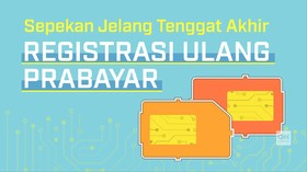Sepekan Jelang Tenggat Akhir Registrasi Ulang SIM Prabayar
