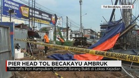 Pier Head Tol Becakayu Ambruk