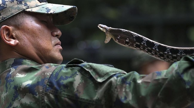 FOTO: Suasana Latihan Militer Bersama Terbesar di Asia
