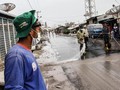 Mobil Pembersih Diterjunkan Bersihkan Debu Erupsi Sinabung