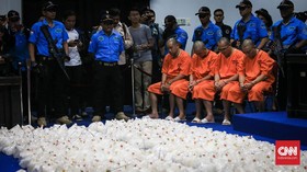 BNN 'Kuliti' Kapal Sunrise Glory untuk Cari Sisa 2 Ton Sabu