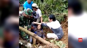 VIDEO: Lima Orang Tewas Akibat Longsor Brebes