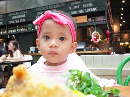 Lucunya Tingkah Kiara Janna, Anak Perempuan Iwa K