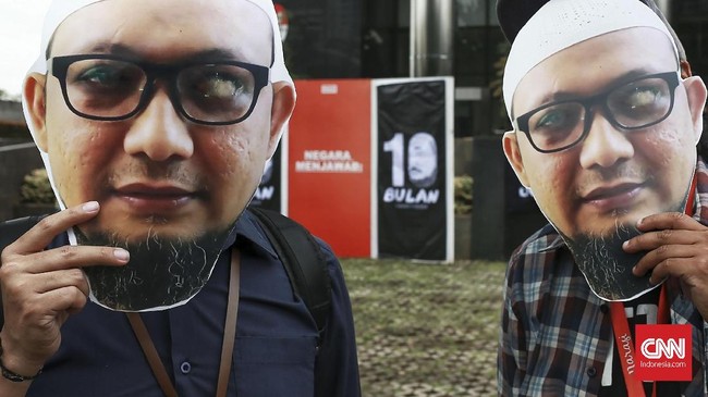 Penuntasan kasus penyerangan penyidik Komisi Pemberantasan Korupsi (KPK) Novel Baswedan menjadi cermin kuat pemberantasan korupsi oleh Polri dan Presiden.