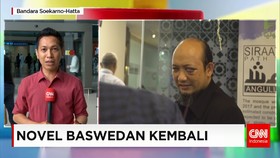 Novel Baswedan Pulang ke Tanah Air