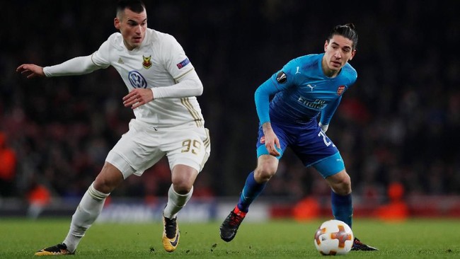 Sejumlah klub elite Eropa termasuk Arsenal dan AC Milan lolos ke babak 16 besar Liga Europa, sementara Napoli tersingkir.