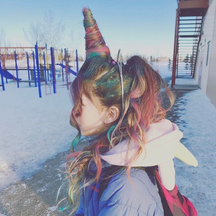 <p>Yang ini unicorn warna-warni nih. Keren! (Foto: Instagram @natashanieradka)</p>