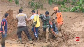 VIDEO: Longsor Brebes, Fokus Pencarian di Empat Titik