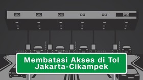 Membatasi Akses di Tol Jakarta-Cikampek