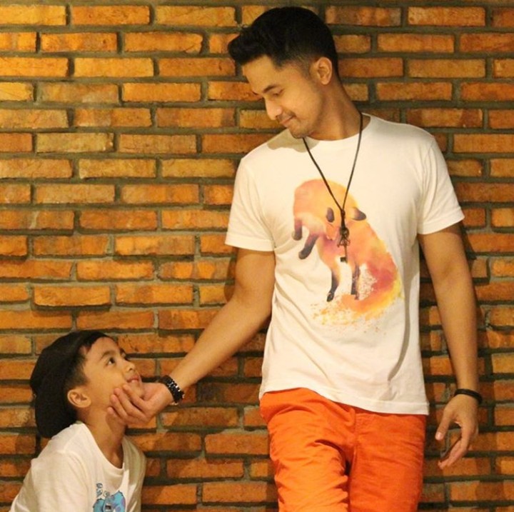 <p>Judulnya 'me and mini me'. (Foto: Instagram @hengkykurniawan)</p>